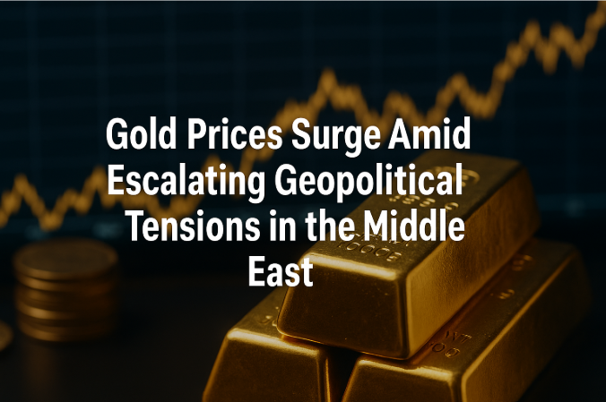 Gold Prices Surge Amid Escalating Geopolitical Tensions in the Middle East